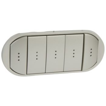   Legrand 068320 Céliane 5-ös billentyű, fényjelzős, titán ( Legrand 068320 )