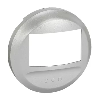   Legrand 068326A Céliane mozgásérzékelős kapcsoló burkolat, nyomó funkcióval, titánium (Legrand 068326A)