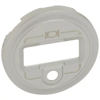   Legrand 068519 Céliane HD15 + Jack burkolat, titán ( Legrand 068519 )
