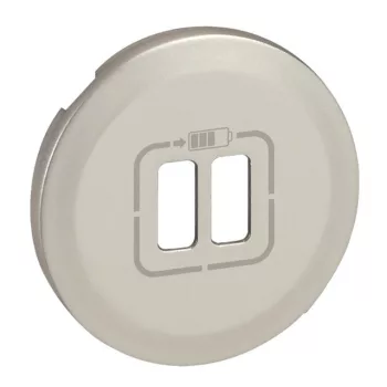   Legrand 068556 Céliane 2xUSB töltőaljzat burkolat, titán ( Legrand 068556 )