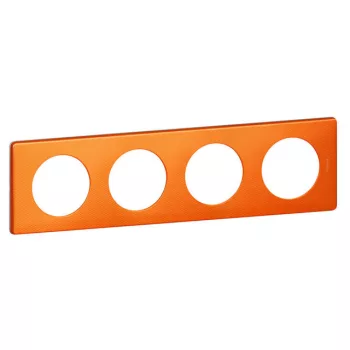   Legrand 068764 Céliane 4-es keret, orange pikkely ( Legrand 068764 )