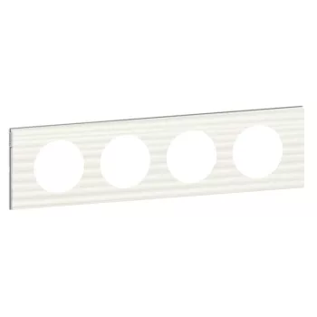   Legrand 069014 Céliane 4-es keret, fehér corian ( Legrand 069014 )