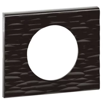   Legrand 069021 Céliane 1-es keret, fekete corian ( Legrand 069021 )