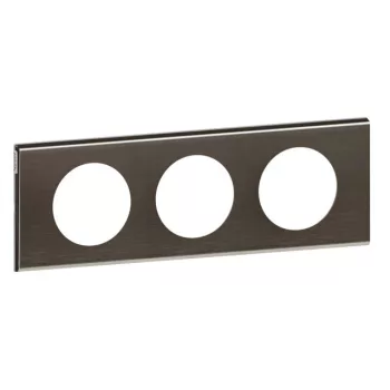   Legrand 069033 Céliane 3-as keret, sötét nikkel ( Legrand 069033 )
