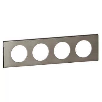   Legrand 069104 Céliane 4-es keret, rozsdamentes acél ( Legrand 069104 )