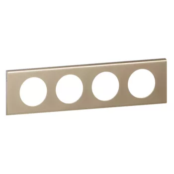   Legrand 069114 Céliane 4-es keret, világosnikkel ( Legrand 069114 )