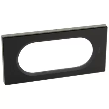   Legrand 069305 Céliane 4/5 modulos keret, feketeüveg ( Legrand 069305 )