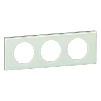   Legrand 069313 Céliane 3-as keret, fehérüveg ( Legrand 069313 )