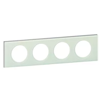   Legrand 069314 Céliane 4-es keret, fehérüveg ( Legrand 069314 )