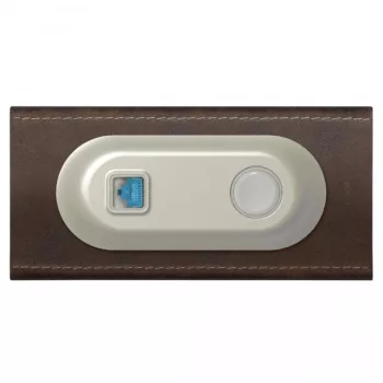   Legrand 069405 Céliane 4/5 modulos keret, cserzett bőr ( Legrand 069405 )