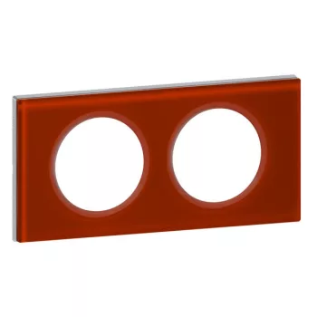   Legrand 069472 Céliane 2-es keret, kármin üveg ( Legrand 069472 )