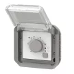Legrand Plexo 55 069508L elektronikus szobatermosztát, IP55, szürke