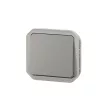 Legrand Plexo 55 069511L váltókapcsoló (106), 10 A, IP55, szürke