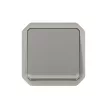 Legrand Plexo 55 069512L váltókapcsoló (106), 10 A, IP55, szürke