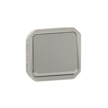 Legrand Plexo 55 069513L váltókapcsoló (106), 10 A, IP55, szürke