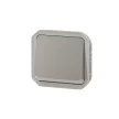 Legrand Plexo 55 069513L váltókapcsoló (106), 10 A, IP55, szürke