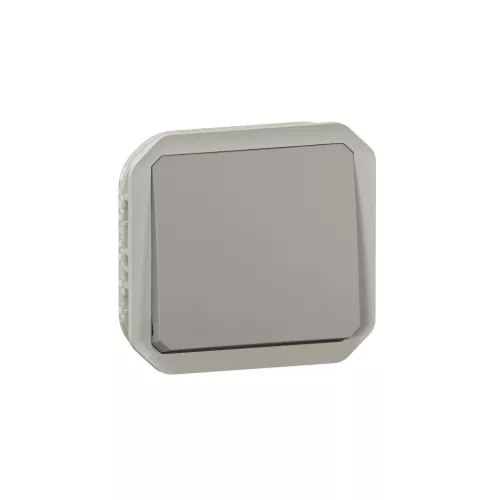 Legrand Plexo 55 069521L keresztkapcsoló (107), 10 A, IP55, szürke