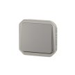 Legrand Plexo 55 069521L vízmentes IP55 keresztkapcsoló (107), szürke burkolattal, ( szerelhető kivitel ), 10A 250V, Legrand 069521L