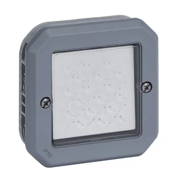 Legrand Plexo 55 069523L váltókapcsoló (106), 16 A, IP55, szürke