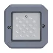 Legrand Plexo 55 069527L kétpólusú kapcsoló (102), 16 A, IP55, szürke