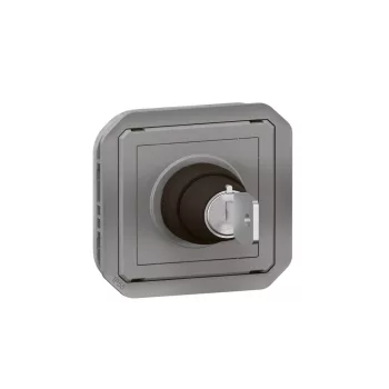 Legrand Plexo 55 069534L kulcsos kapcsoló, IP55, szürke