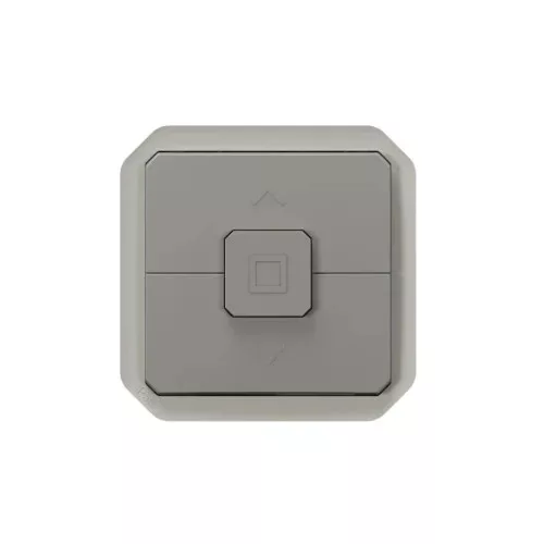 Legrand Plexo 55 069539L redőnynyomó, 6 A, IP55, szürke