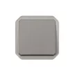 Legrand Plexo 55 069540L egypólusú nyomó (N101), 10 A, IP55, szürke
