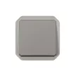 Legrand Plexo 55 069541L váltóérintkezős nyomó (106), 10 A, IP55, szürke