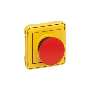   Legrand 069547 Plexo 55 vészleállító, N/C, szürke/sárga ( Legrand 069547 )