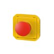 Legrand Plexo 55 069547L vízmentes IP55 vészleállító nyitóérzékelő sárga/piros, ( szerelhető kivitel ), Legrand 069547L