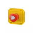 Legrand Plexo 55 069548L kulcsos kapcsoló ( vészleállító ), IP55, piros