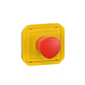 Legrand Plexo 55 069549L vészleállító forgatásos nyitó- és záróérintkezős, IP55, piros