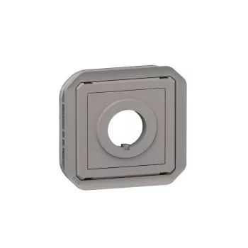 Legrand Plexo 55 069568L Mosaic adapter csapófedél nélkül, IP55, szürke