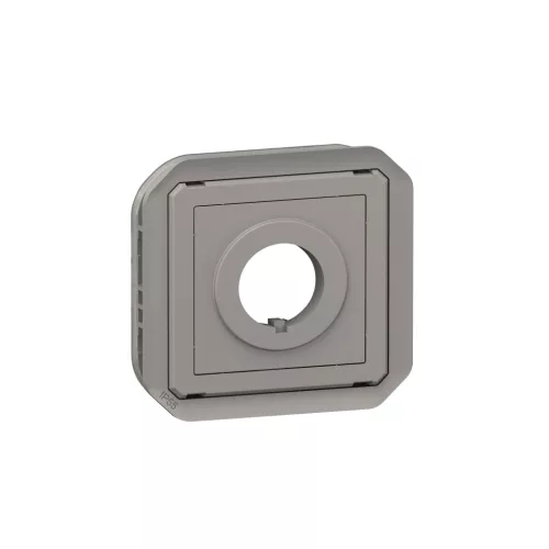 Legrand Plexo 55 069568L Mosaic adapter csapófedél nélkül, IP55, szürke