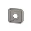 Legrand Plexo 55 069568L Mosaic adapter csapófedél nélkül, IP55, szürke