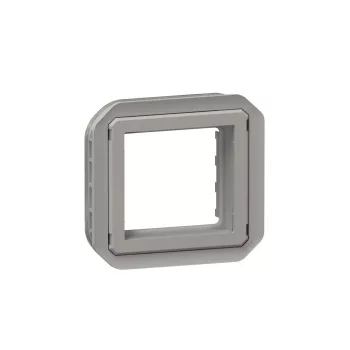 Legrand Plexo 55 069582L Mosaic adapter csapófedél nélkül, IP20, szürke
