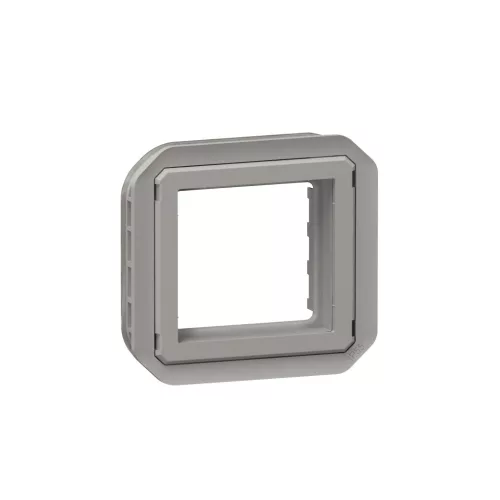 Legrand Plexo 55 069582L Mosaic adapter csapófedél nélkül, IP20, szürke