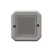 Legrand Plexo 55 069587L Mosaic adapter csapófedél nélkül, IP55, szürke