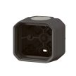 Legrand Plexo 55 069601L vízmentes IP55 falon kívüli 1-es doboz, membrános, antracit színben, Legrand 069601L