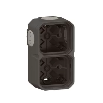 Legrand Plexo 55 069602L falon kívüli doboz, IP55, antracit