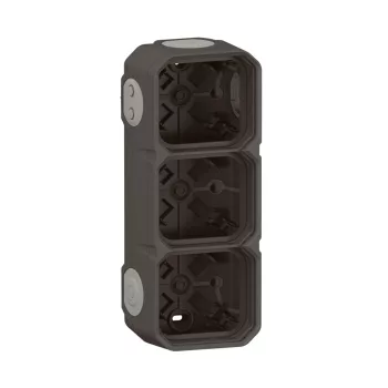 Legrand Plexo 55 069603L falon kívüli doboz, IP55, antracit