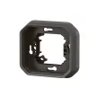 Legrand Plexo 55 069606L vízmentes IP55 egyes keret, antracit színben, ( szerelhető kivitel ), Legrand 069606L