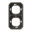 Legrand Plexo 55 069607L keret, IP55, antracit