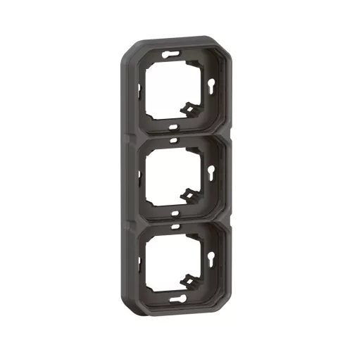 Legrand Plexo 55 069608L keret, IP55, antracit