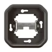 Legrand Plexo 55 069609L keret, IP55, antracit