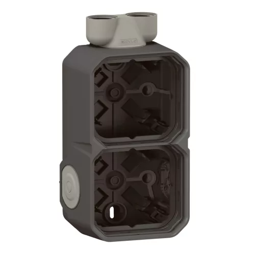 Legrand Plexo 55 069610L falon kívüli doboz, IP55, antracit