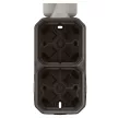 Legrand Plexo 55 069610L falon kívüli doboz, IP55, antracit