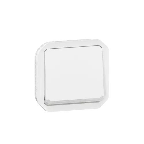 Legrand Plexo 55 069612L váltókapcsoló (106), 10 A, IP55, fehér