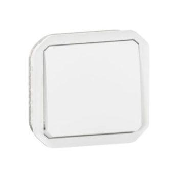  Legrand Plexo 55 069627L vízmentes IP55 kétpólusú kapcsoló (102), fehér burkolattal, ( szerelhető kivitel ), 10A 250V, Legrand 069627L
