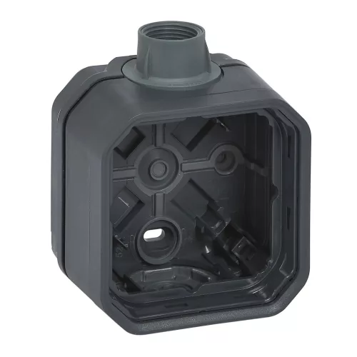 Legrand Plexo 55 069628L falon kívüli doboz, IP55, antracit